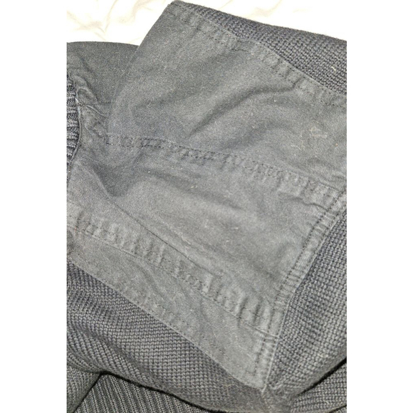 Oscar De La Renta Men's size Large 1/4 zip Black Sweater - Picture 6 of 8